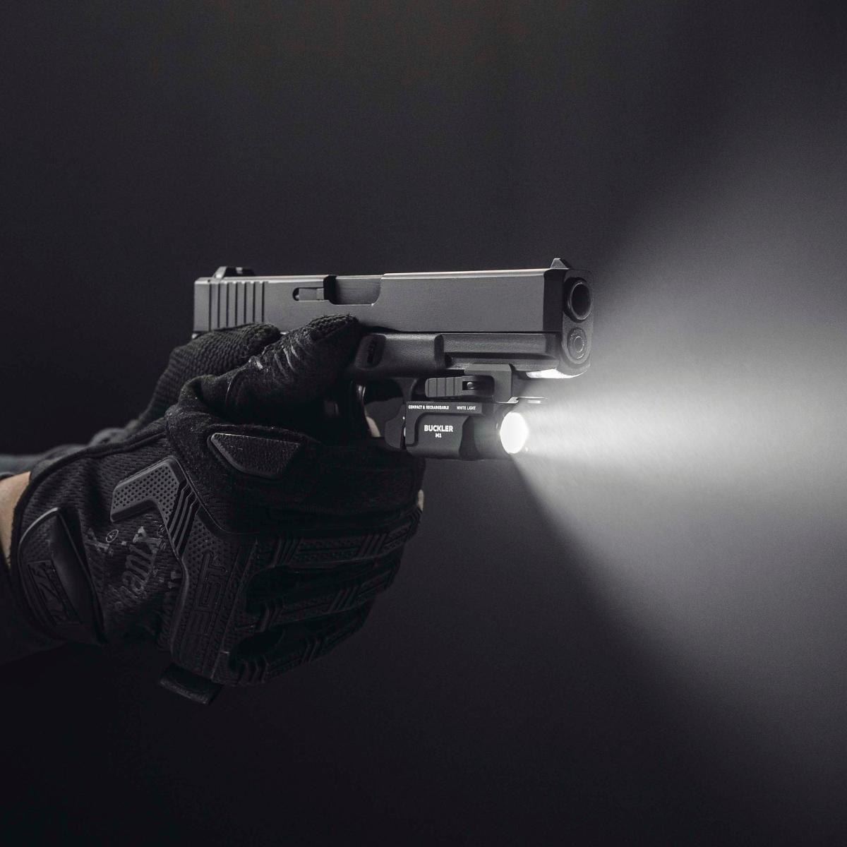 Flashlight Armytek Buckler M1 Pistol-Mounted Tactical Flashlight – 700 Lumens