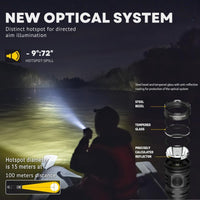 Flashlight Armytek Dobermann Pro Max 3000 Lumens Rechargeable Tactical Flashlight