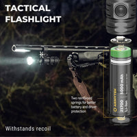 Flashlight Armytek Dobermann Pro Max 3000 Lumens Rechargeable Tactical Flashlight