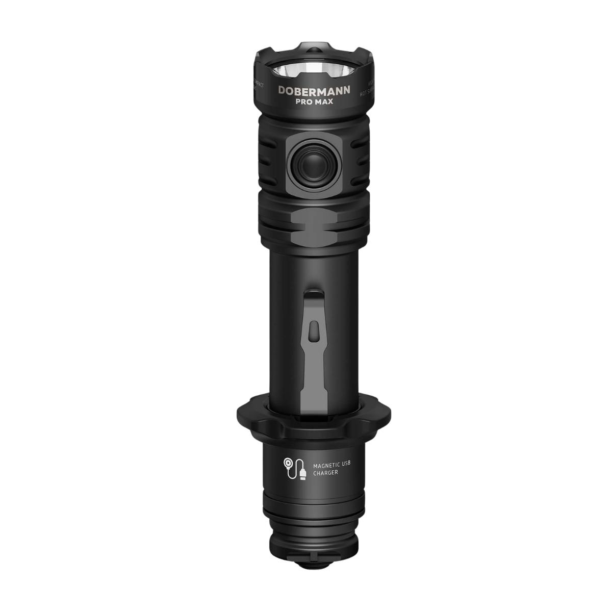 Flashlight Armytek Dobermann Pro Max 3000 Lumens Rechargeable Tactical Flashlight
