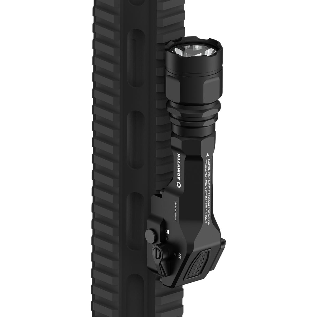 Flashlight Armytek Parma C2IR Pro White & IR Rifle Flashlight | 1250 Lumens