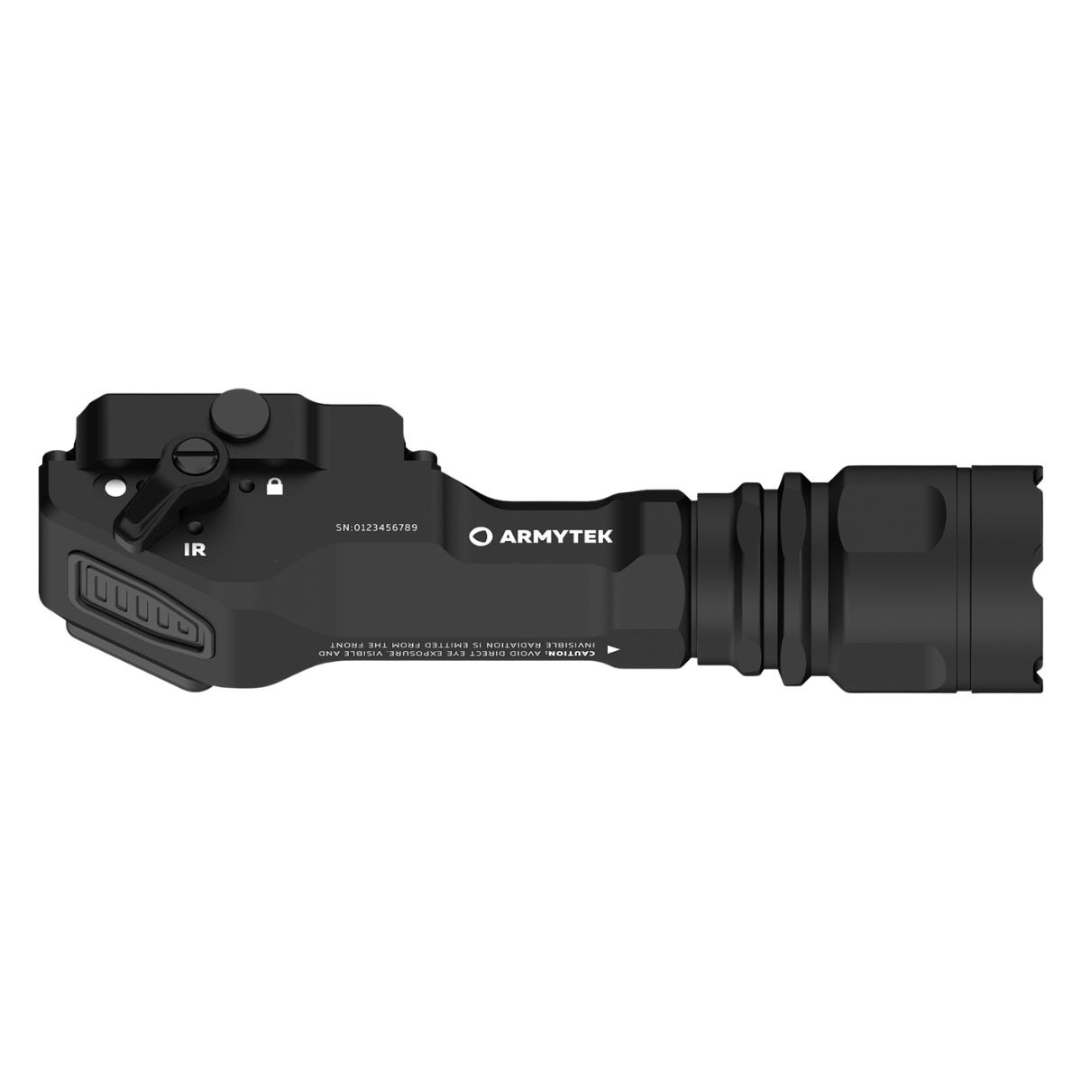 Flashlight Armytek Parma C2IR Pro White & IR Rifle Flashlight | 1250 Lumens