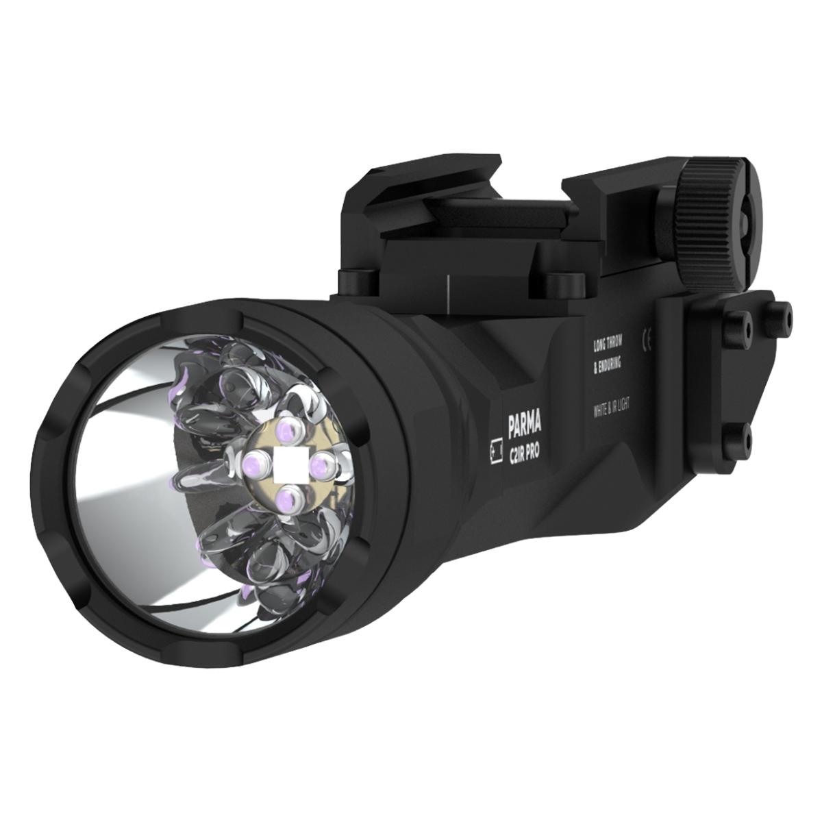 Flashlight Armytek Parma C2IR Pro White & IR Rifle Flashlight | 1250 Lumens