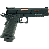 CO2 Air Gun Baba Yaga Blowback CO2 Air Pistol Fully Metal Gold Barrel - L45-21051X