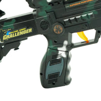 Airsoft Toy Gun Battery Operated Military Toy Machine Gun for Kids with Light, Sound and Moving Barrel