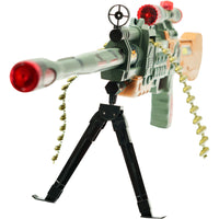 Airsoft Toy Gun Battery Powered Toy Gun for Kids with Sound, Light and Vibration