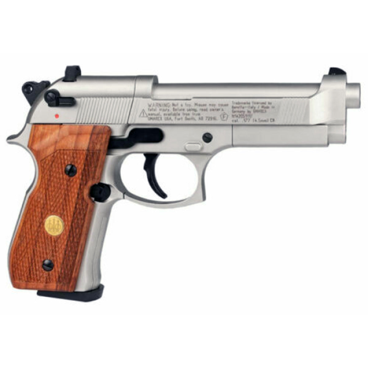 CO2 Air Gun Beretta M 92 FS .177 CO2 Pistol - Nickel
