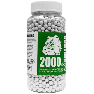 Bulldog Airsoft Bulldog 0.32g Biodegradable BBs – 2000ct