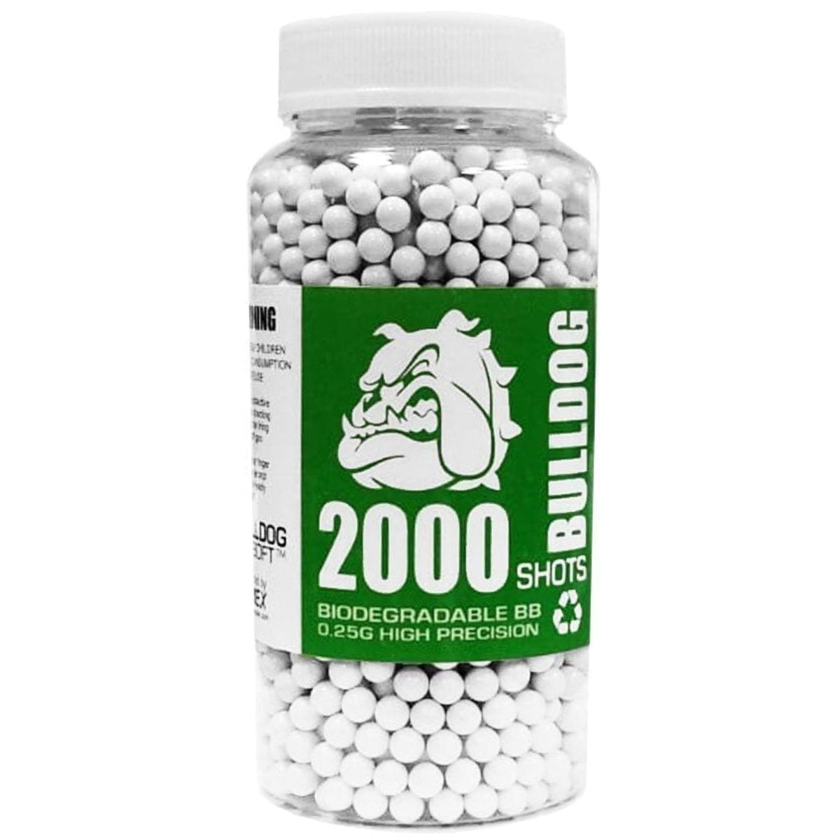 Bulldog Airsoft Bulldog 25KG Biodegradable .20g Airsoft BB Pellet