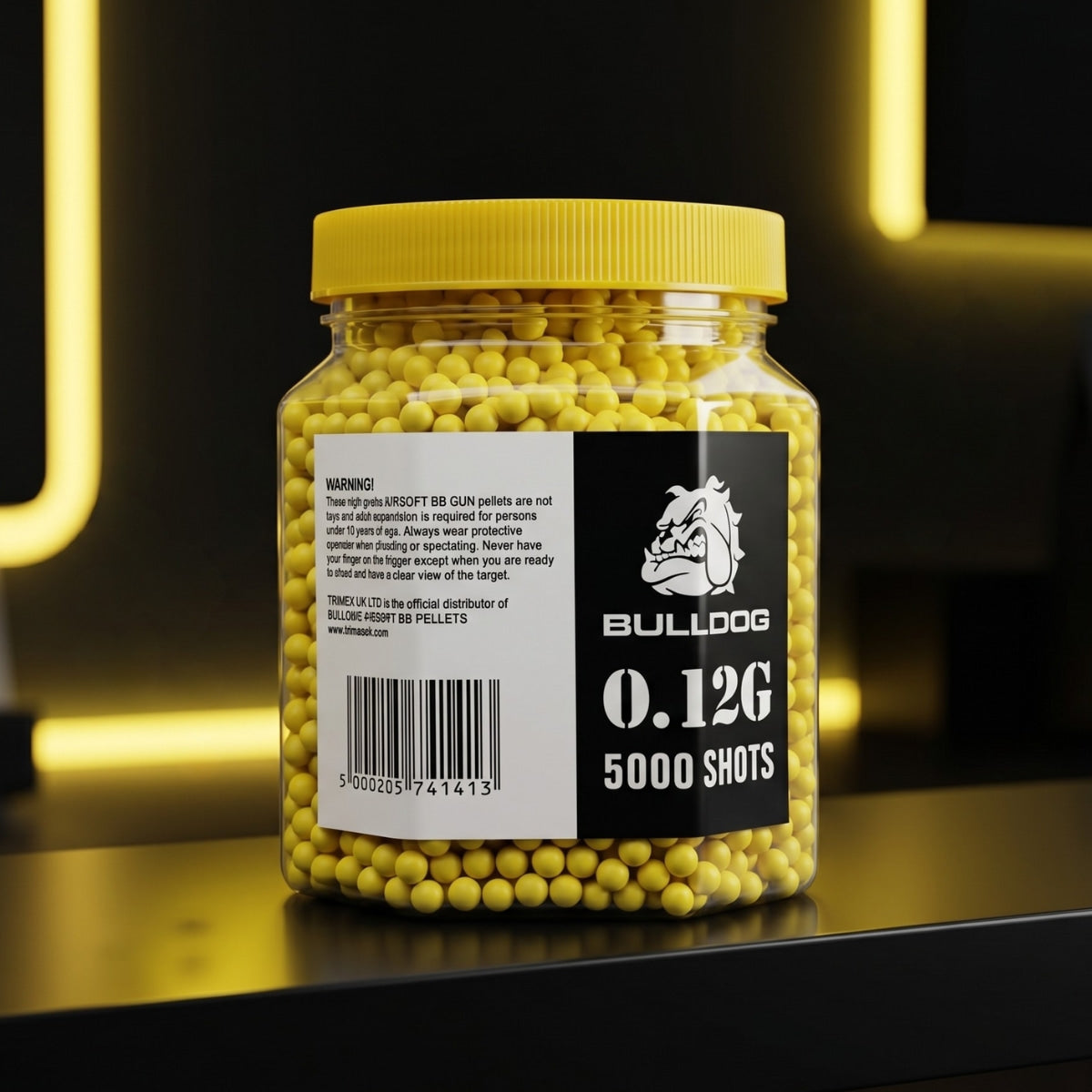 Airsoft BB's Bulldog 5000 Airsoft BB 0.12g Yellow