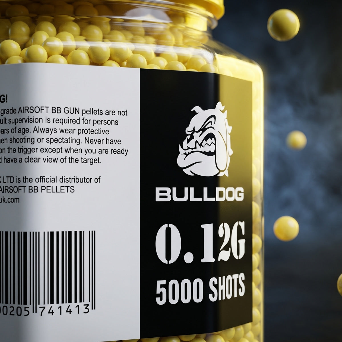 Airsoft BB's Bulldog 5000 Airsoft BB 0.12g Yellow