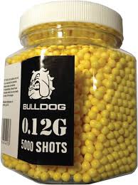BULLDOG Bulldog 5000 Airsoft BB Pellet .012g Yellow