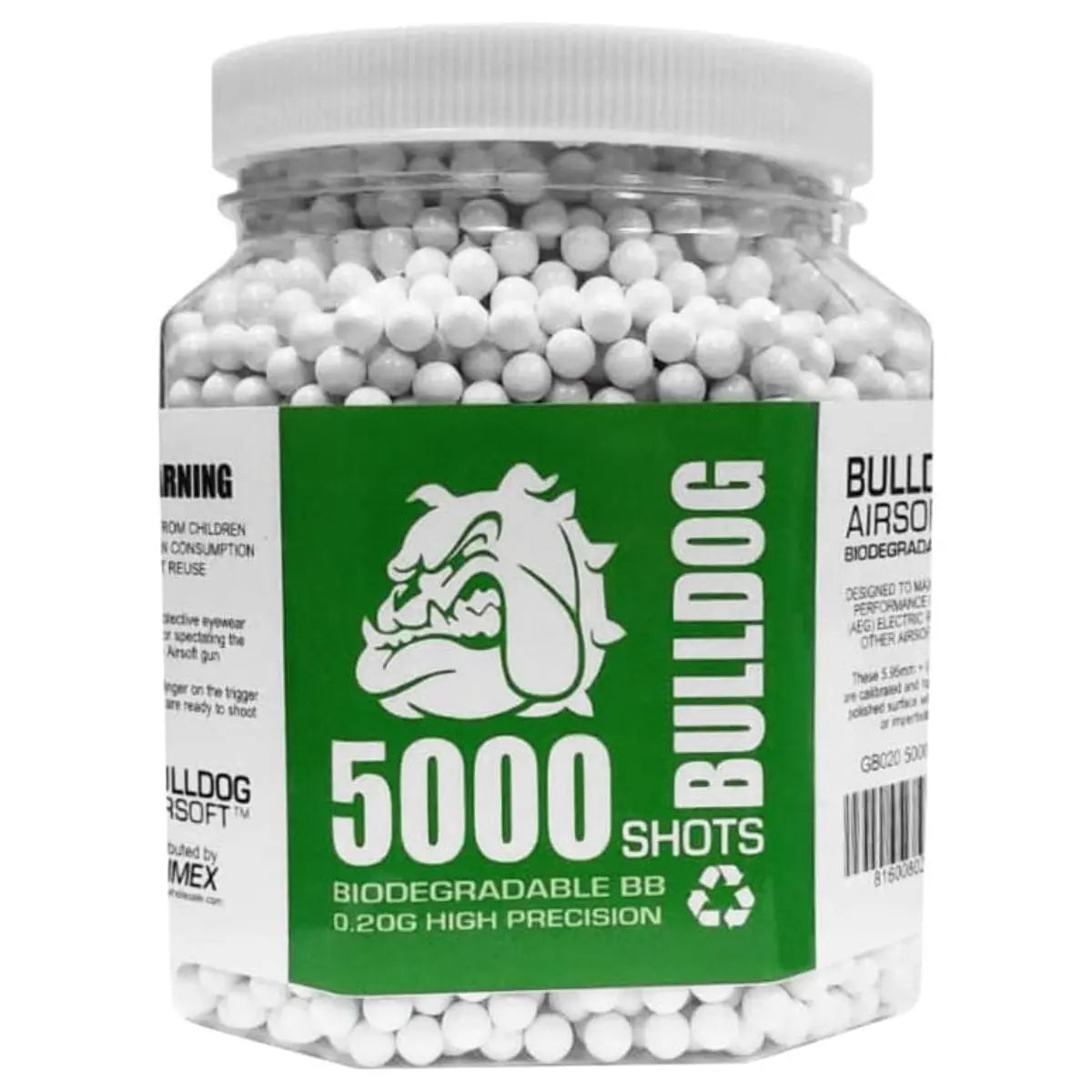 Aim Green Biodegradable Airsoft BBS, Premium-Grade 6mm