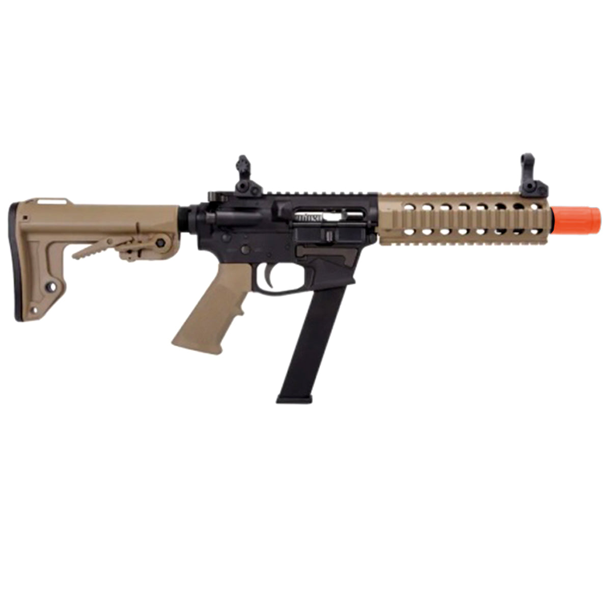 Airsoft AEG Rifle Bulldog 9mm GBB Airsoft Rifle Black/FDE