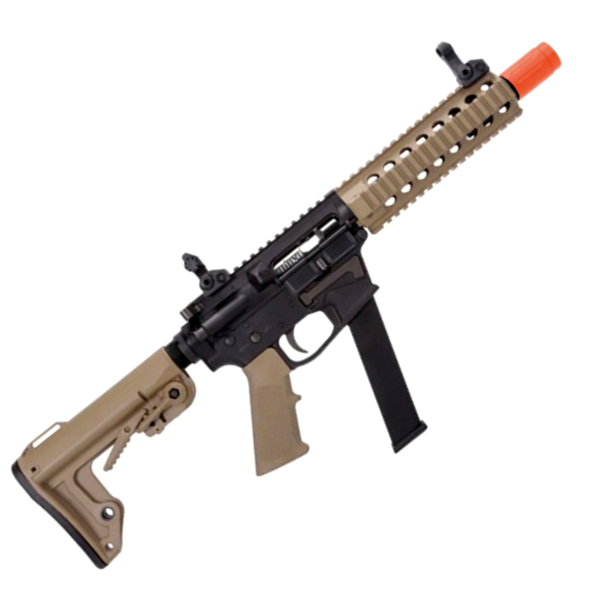Airsoft AEG Rifle Bulldog 9mm GBB Airsoft Rifle Black/FDE