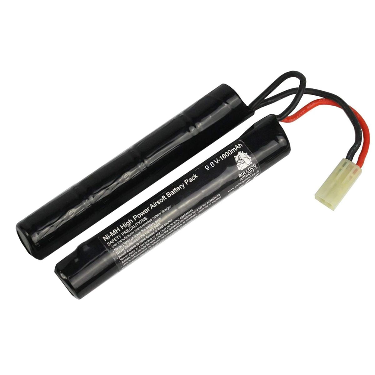 Bulldog Airsoft Bulldog Airsoft Pro 9.6V 1600 MAH Battery Crane Pack