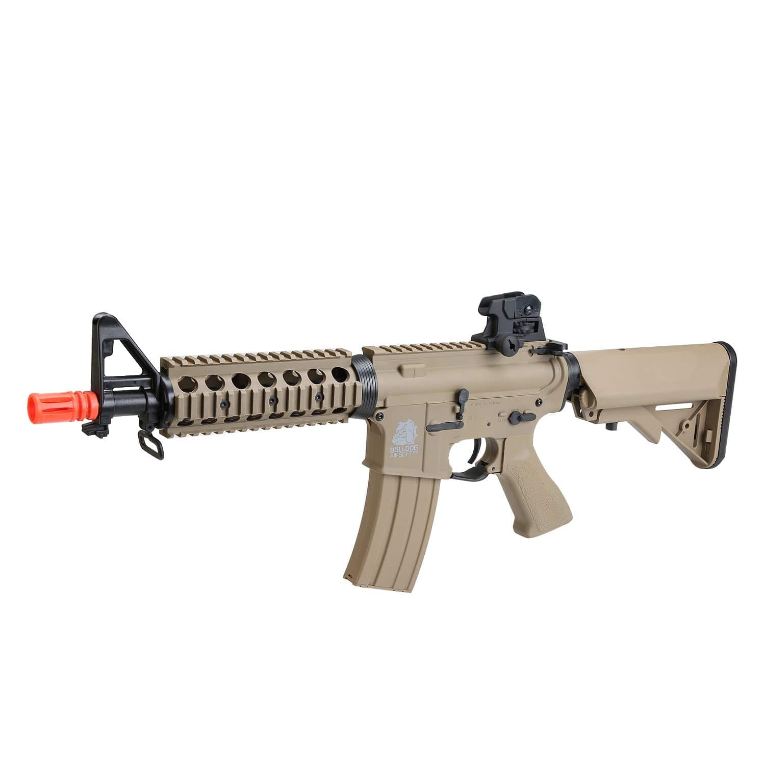 Airsportinggoods BULLDOG BULLDOG M4PI RIS CQB TAN AIRSOFT ELECTRIC RIFLE GUN