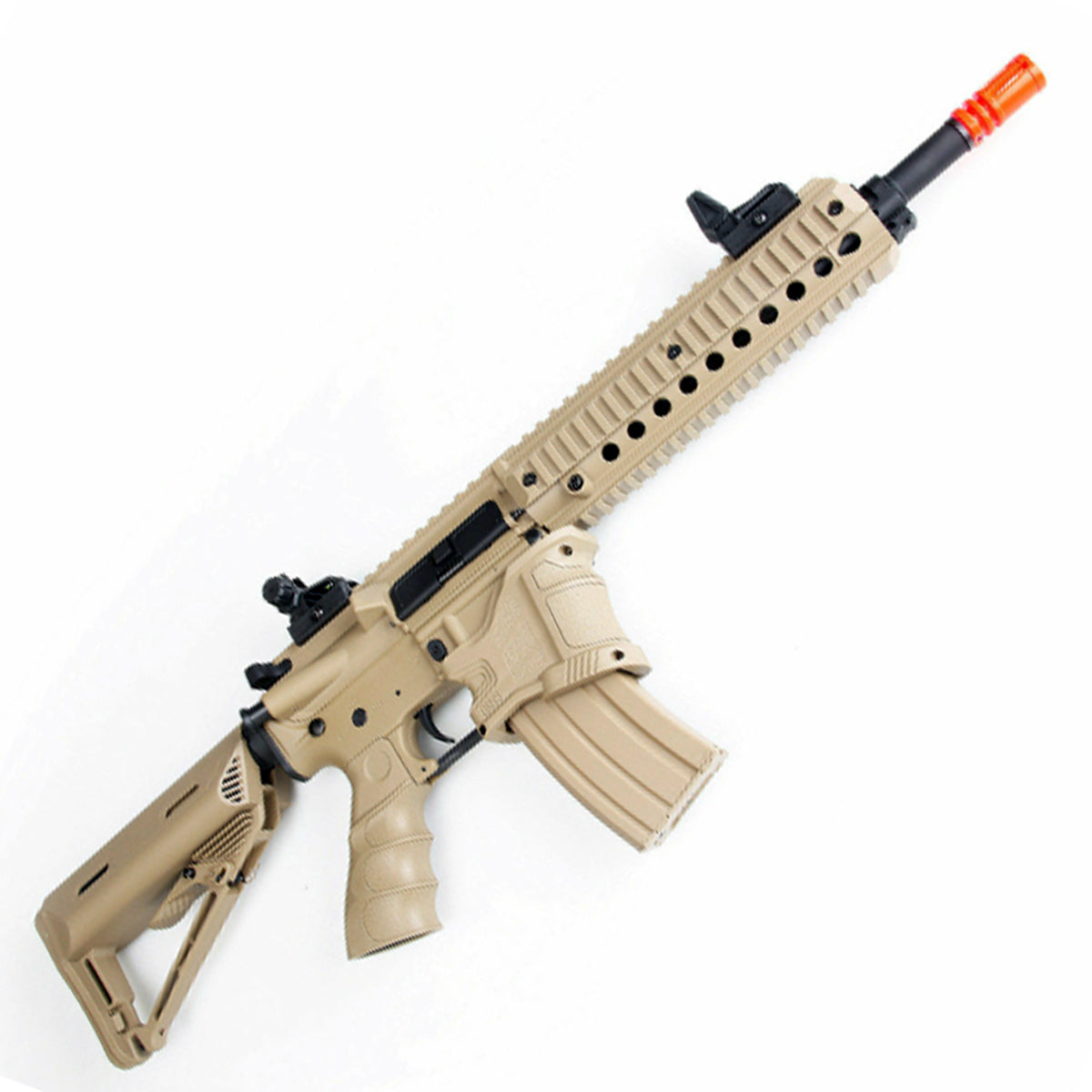 Airsoft AEG Rifle Bulldog ST Delta QD AEG Airsoft Rifle - Tan