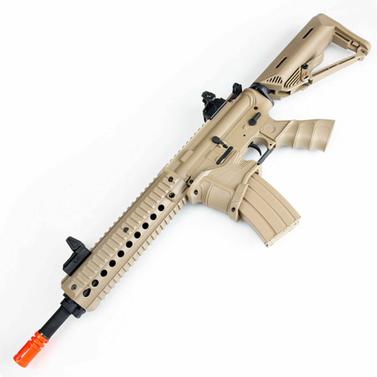Airsoft AEG Rifle Bulldog ST Delta QD AEG Airsoft Rifle - Tan