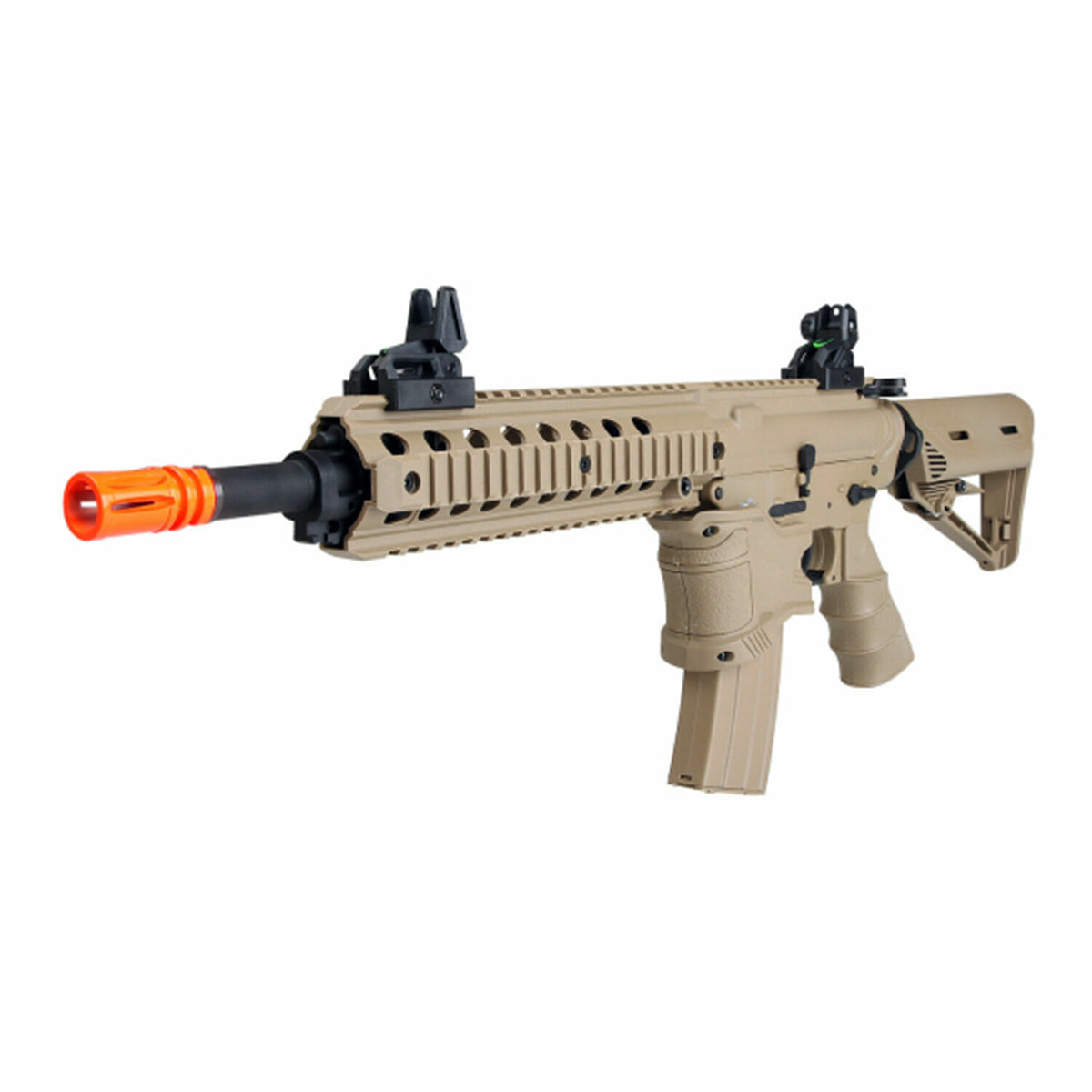 Airsoft AEG Rifle Bulldog ST Delta QD AEG Airsoft Rifle - Tan