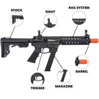 Airsoft GBB Rifle Bulldog TWS 9mm GBB Airsoft Rifle – Black