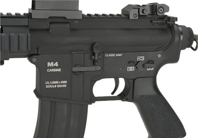 Classic Army Classic Army CA100M Full Metal M4 Pistol Airsoft AEG (Black)