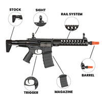 Airsoft AEG Rifle Classic Army Nemesis 10" AEG Airsoft Rifle