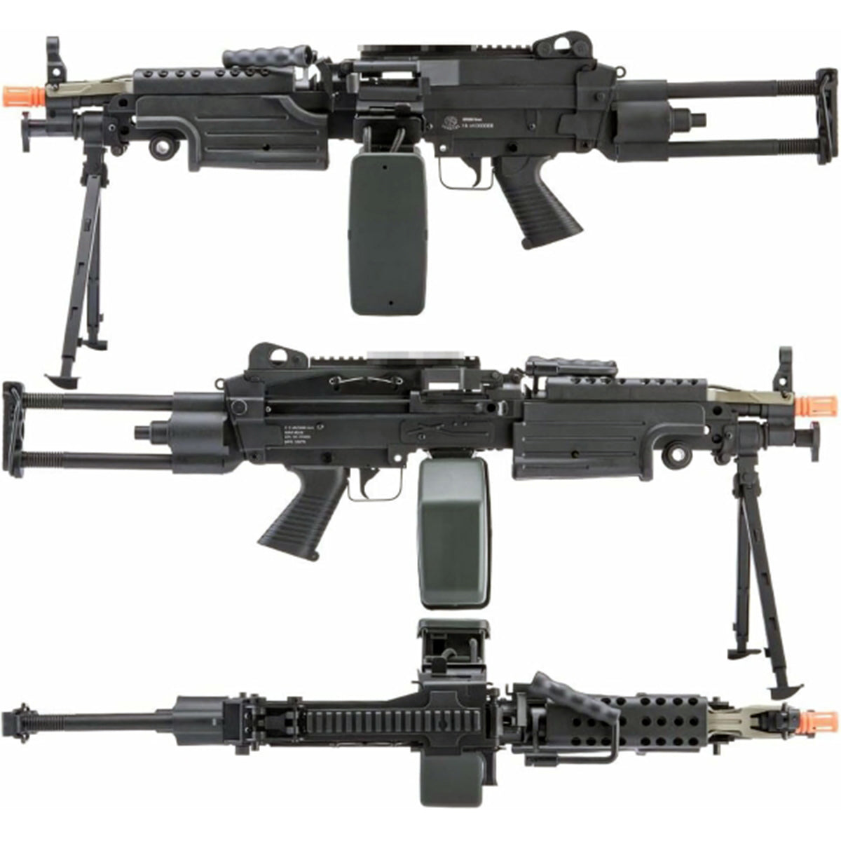 Classic Army M249 Para Airsoft AEG Electric Machine Gun