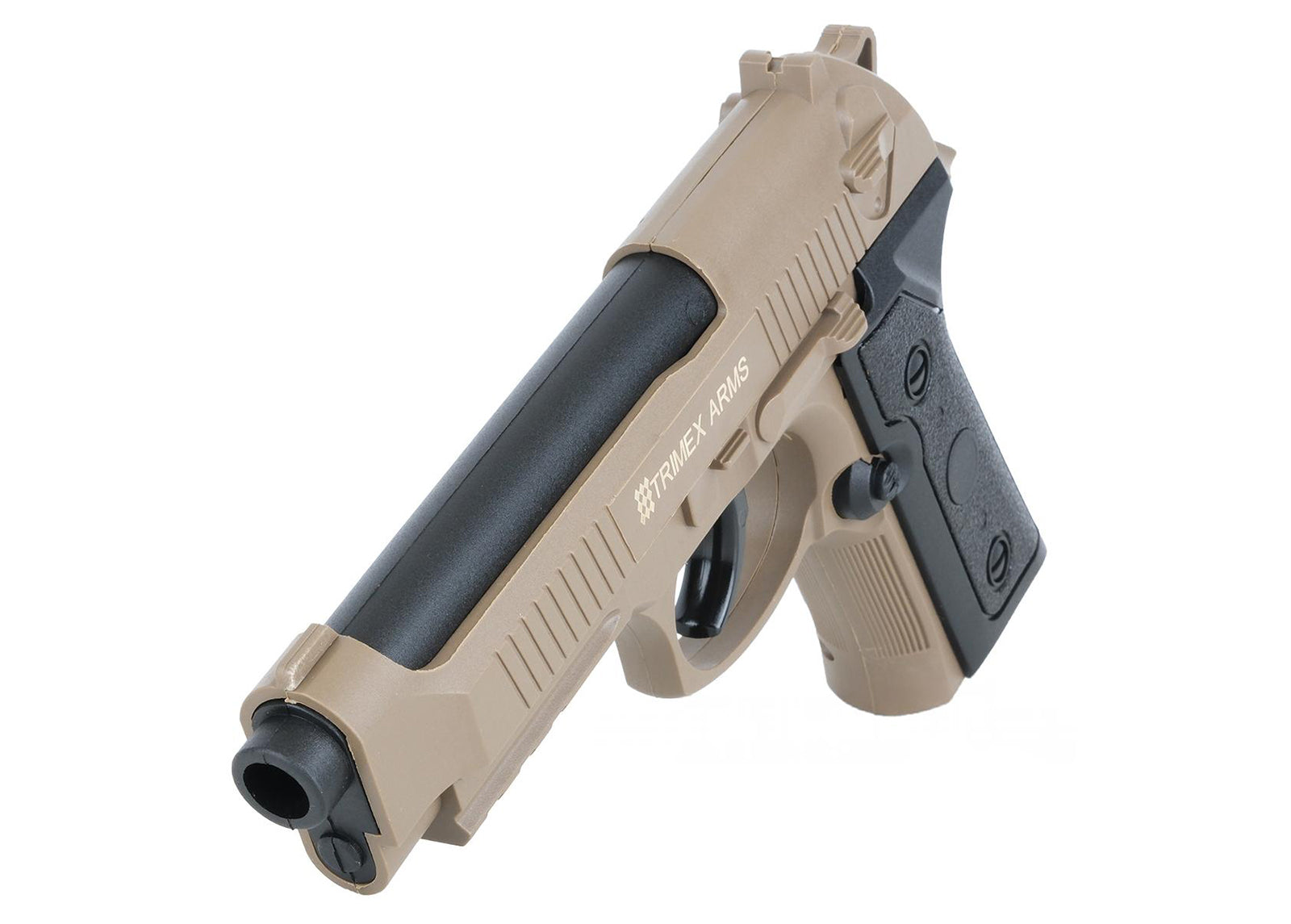 Air Guns CO₂ Air Pistol TX92 Full Metal  4.5MM TAN - Trimex Arms