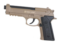 Air Guns CO₂ Air Pistol TX92 Full Metal  4.5MM TAN - Trimex Arms