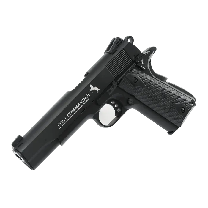 CO2 Air Pistol COLT COMMANDER BLOWBACK CO2 Air Pistol .177 Steel BB Gun