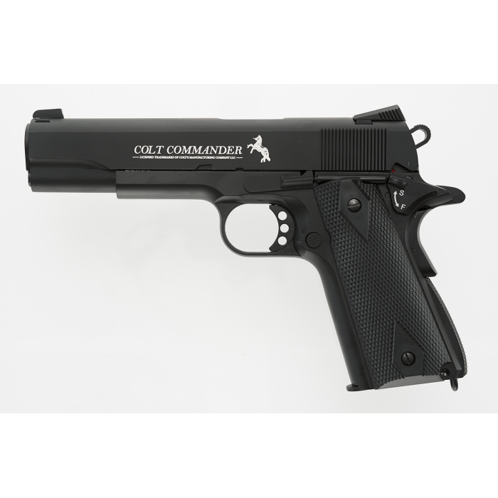 CO2 Air Pistol COLT COMMANDER BLOWBACK CO2 Air Pistol .177 Steel BB Gun
