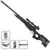 Double Eagle Airsoft Sniper Rifle Bundle Deals w/ Scope & BBs