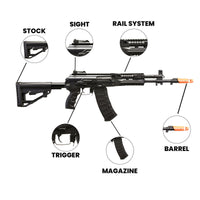 Airsoft Rifle E&L AK12 Essential 2.0 Full Auto AEG Airsoft Electric Rifle - Umarex
