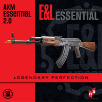 airsoft guns E&L AKM Essential 2.0 Semi Auto AEG Airsoft Electric Rifle - Umarex