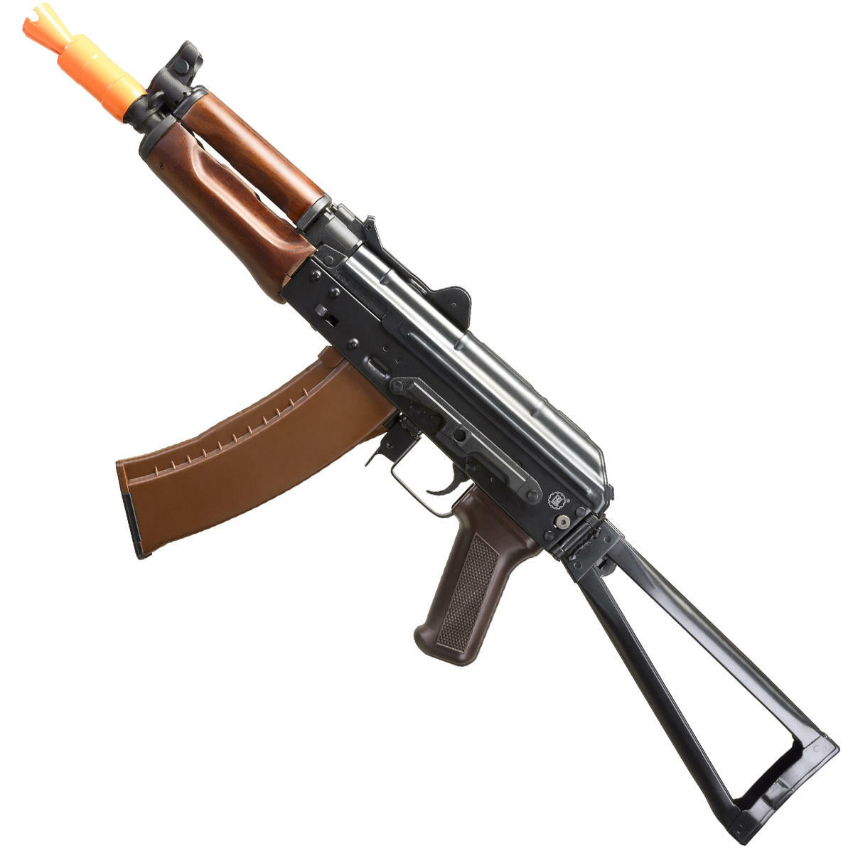 Airsoft Rifle E&L AKS-74UN Platinum AK AEG Airsoft Electric rifle - Umarex