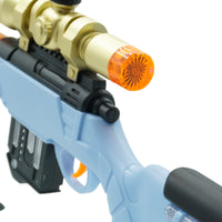 Airsoft Toy Gun Electric Airsoft Toy Gun Super Sniper with Lights and Sound