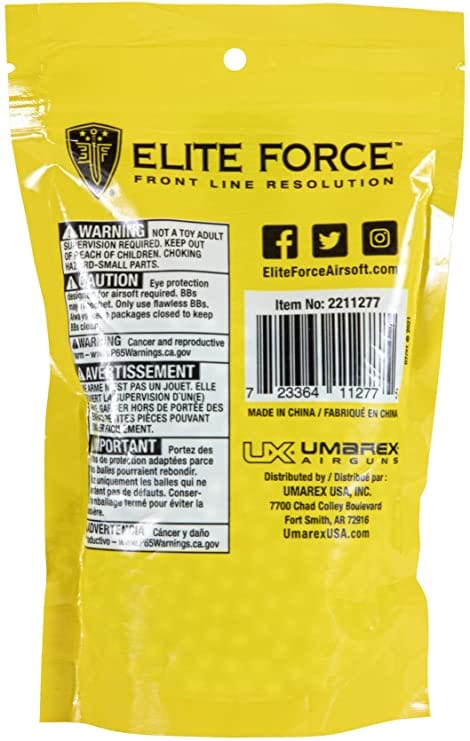 Airsportinggoods ELITE FORCE USA Elite Force 0.20g 1000 Tracer Airsoft BBs Pellet