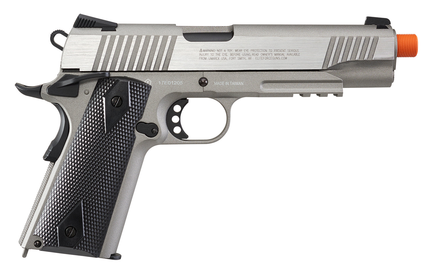 Elite Force Elite Force 1911 TAC CO2 Airsoft Pistol - Stainless Finish