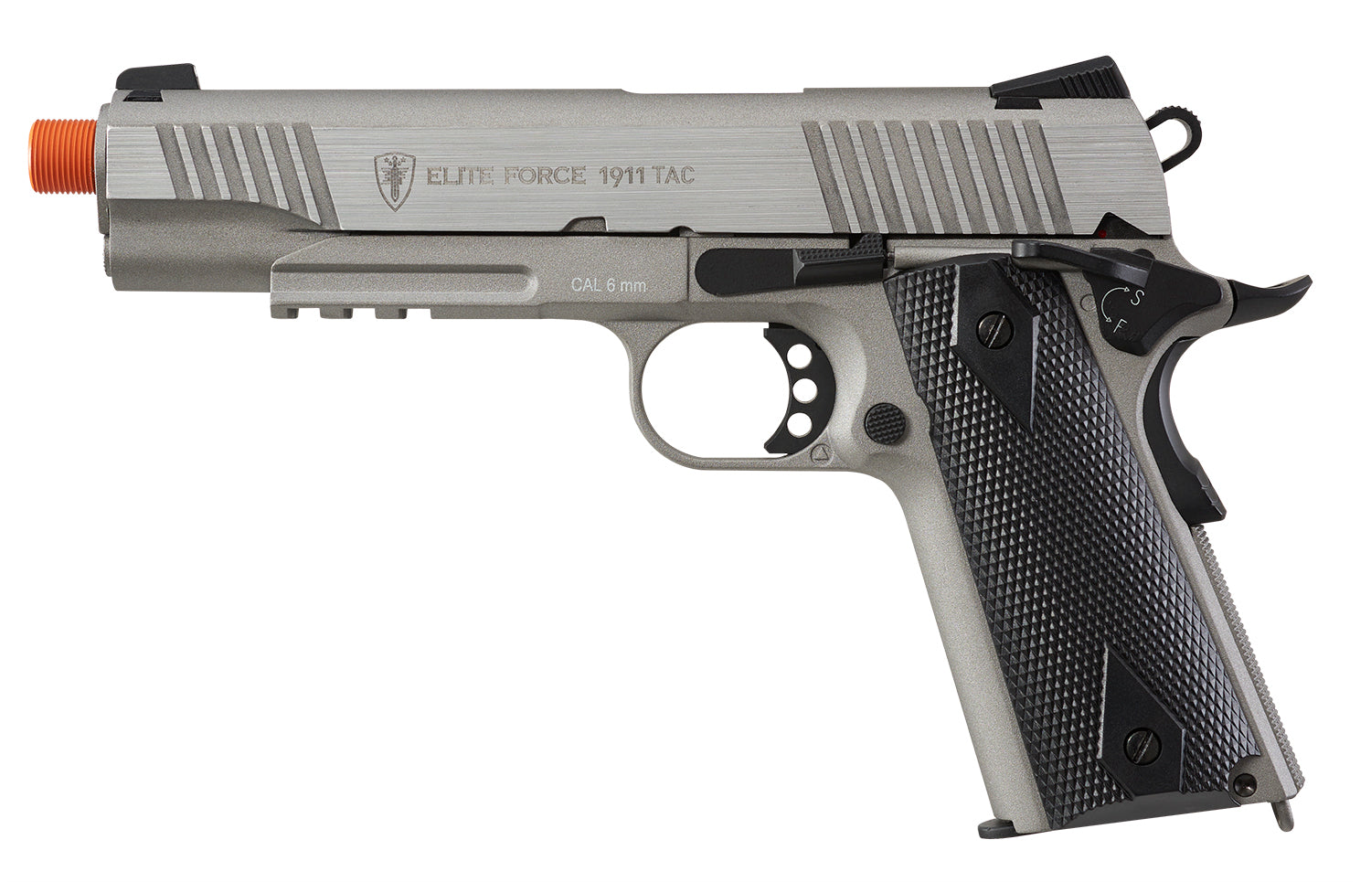 Elite Force Elite Force 1911 TAC CO2 Airsoft Pistol - Stainless Finish