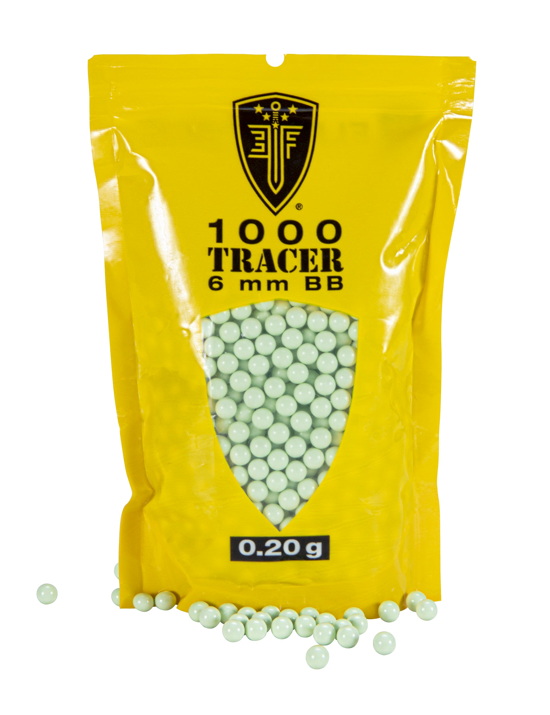 Elite Force Elite Force .20g Tracer BBs 1000 Ct - Light Green