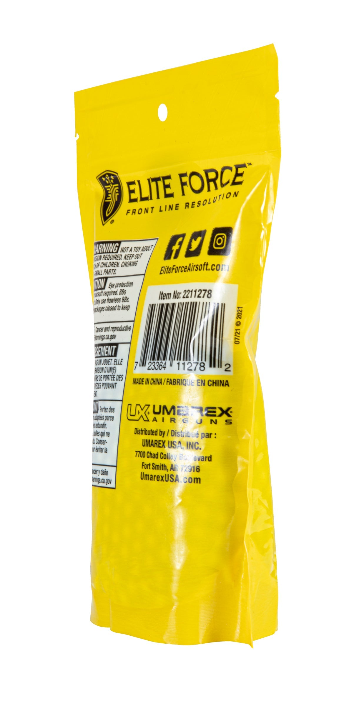 Elite Force Elite Force .25g Tracer BBs 1000 Ct - Light Green