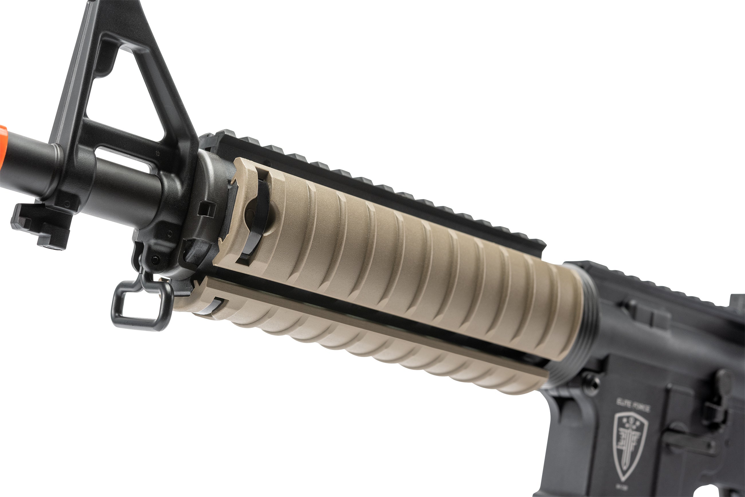 ELITE FORCE USA, UMAREX USA Elite Force M4 CQB Black and Tan AEG Electric Airsoft Rifle Gun