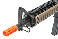 ELITE FORCE USA, UMAREX USA Elite Force M4 CQB Black and Tan AEG Electric Airsoft Rifle Gun