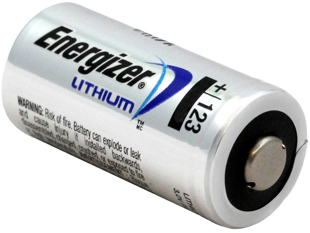 ENERGIZER ENERGIZER CR123A 3V 1500MAH LITHIUM BATTERY