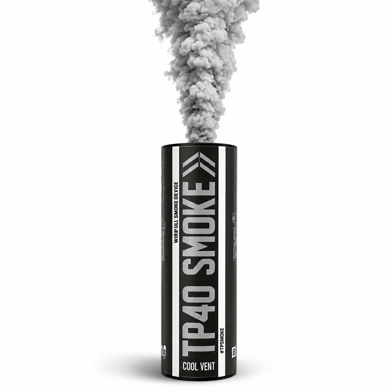 Smoke Grenade Enola Gaye Airsoft TP40 Top Pull Smoke Grenade - White