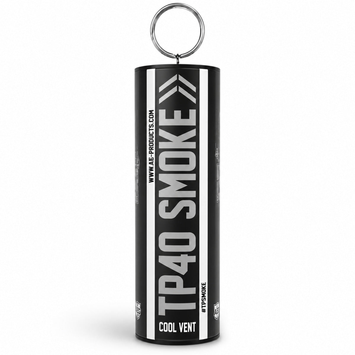 Smoke Grenade Enola Gaye Airsoft TP40 Top Pull Smoke Grenade - White