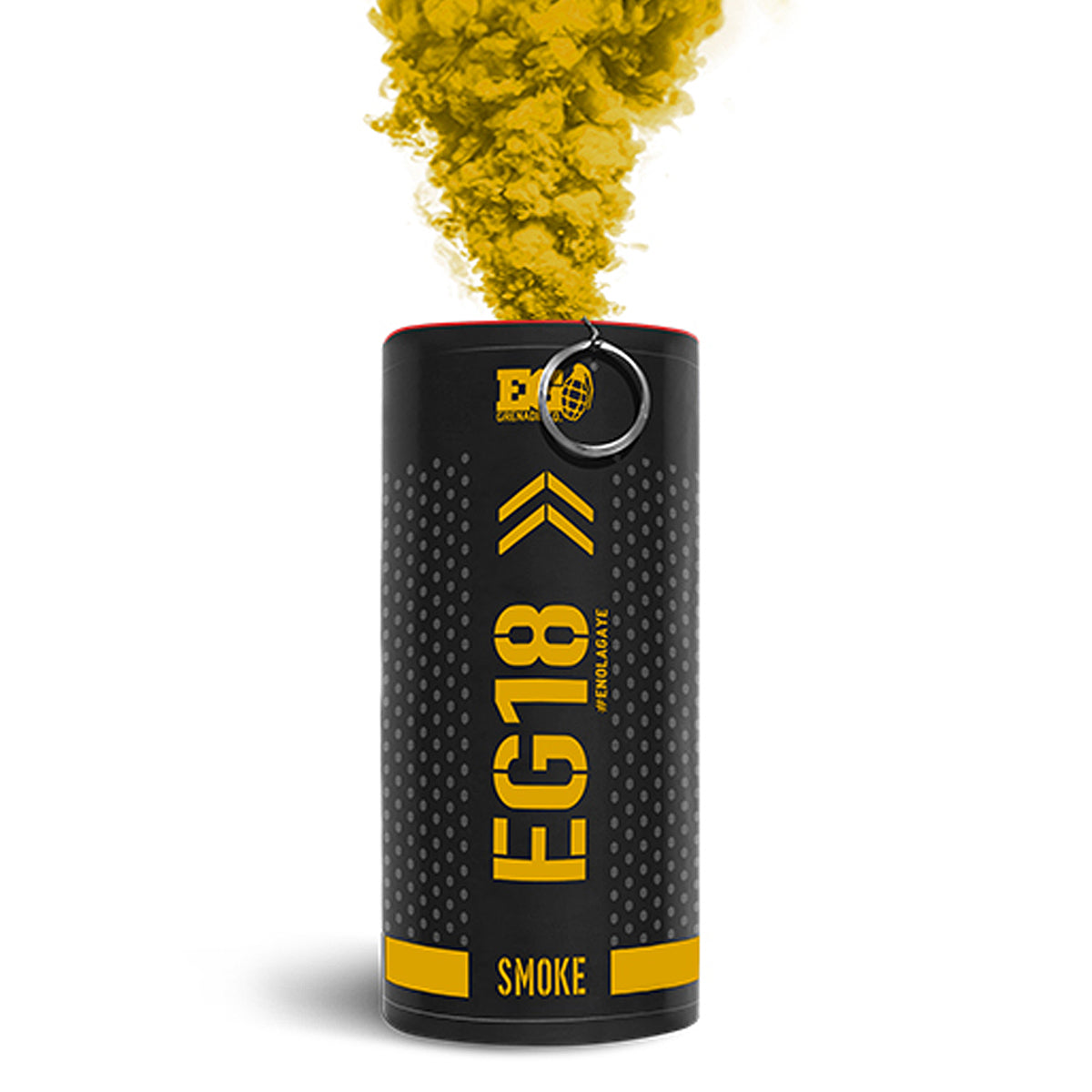 Smoke Grenades Enola Gaye Airsoft Wire Pull Yellow Smoke Grenade - EG18