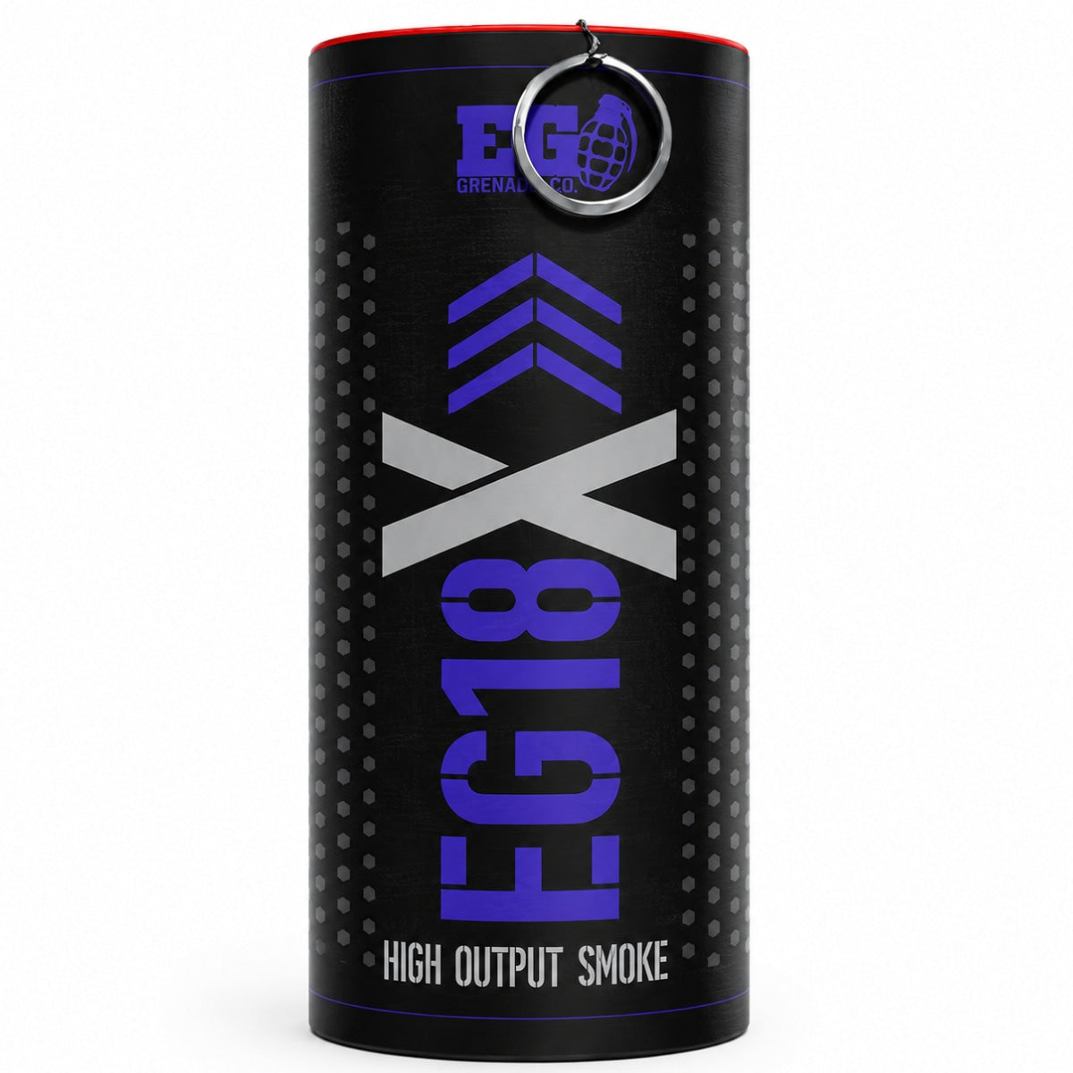 Smoke Grenade Enola Gaye EG18X Extreme Output Airsoft Wire Pull Large Smoke Grenade - Blue