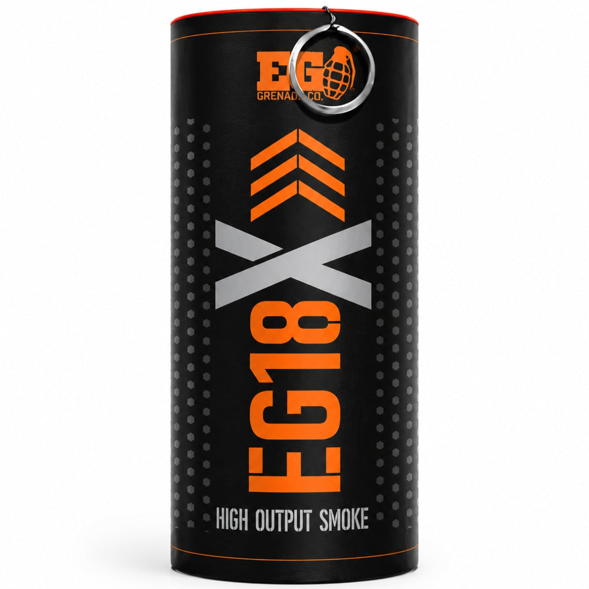 Smoke Grenade Enola Gaye EG18X Extreme Output Airsoft Wire Pull Large Smoke Grenade - Orange